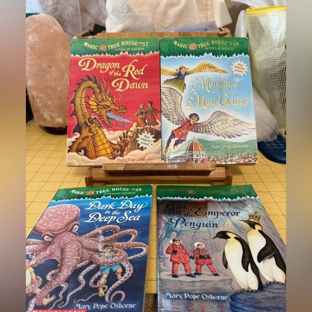 Magic Tree House Book Set of 4, #s 37, 38, 39, 40